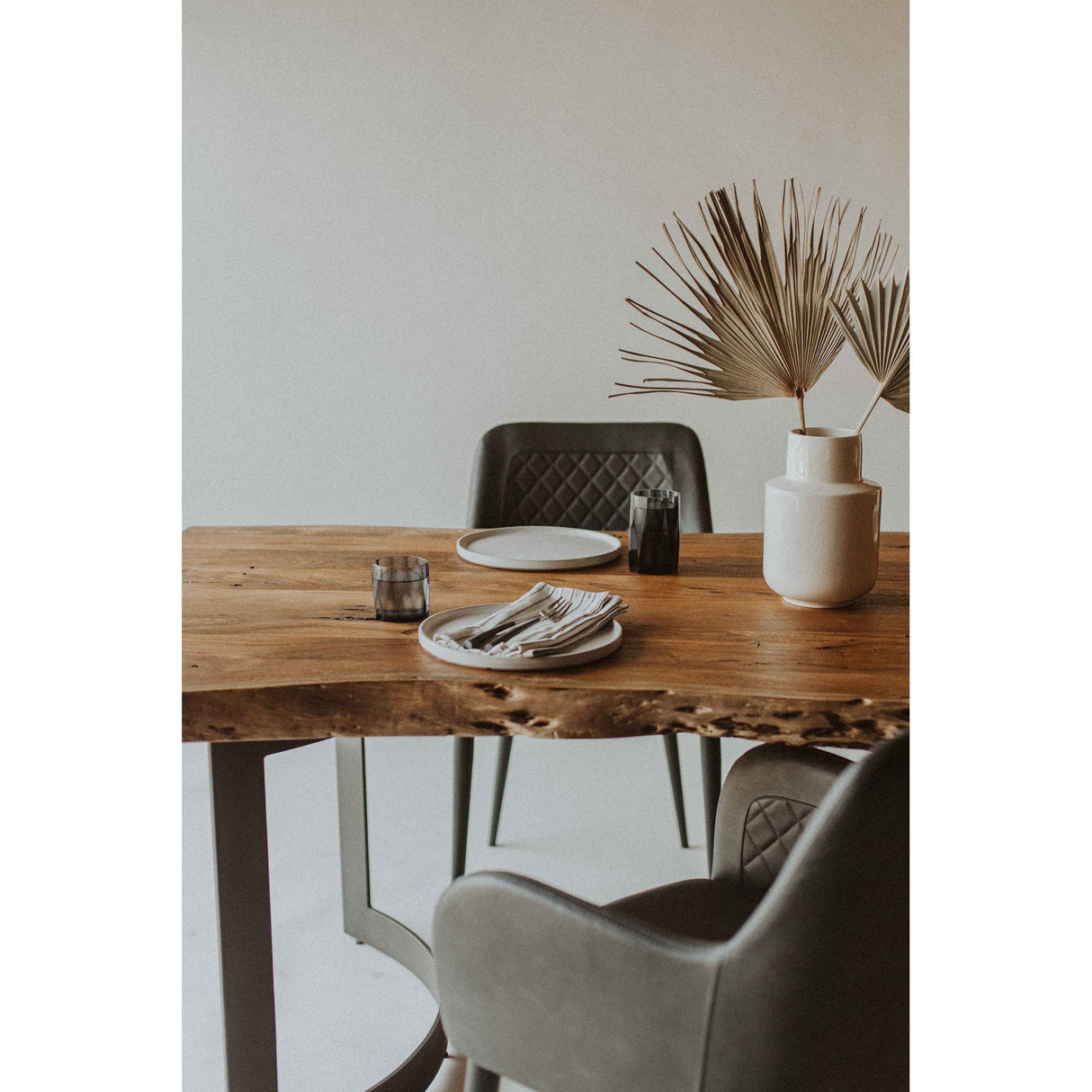 Bent Natural Extra Small Dining Table by Moe's Home at Eve Furniture