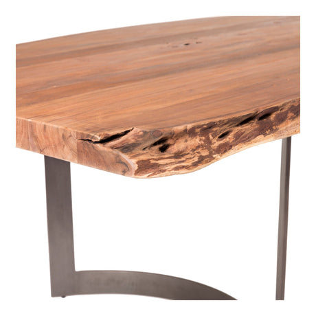 Bent Natural Large Dining Table by MOES at Eve Furniture