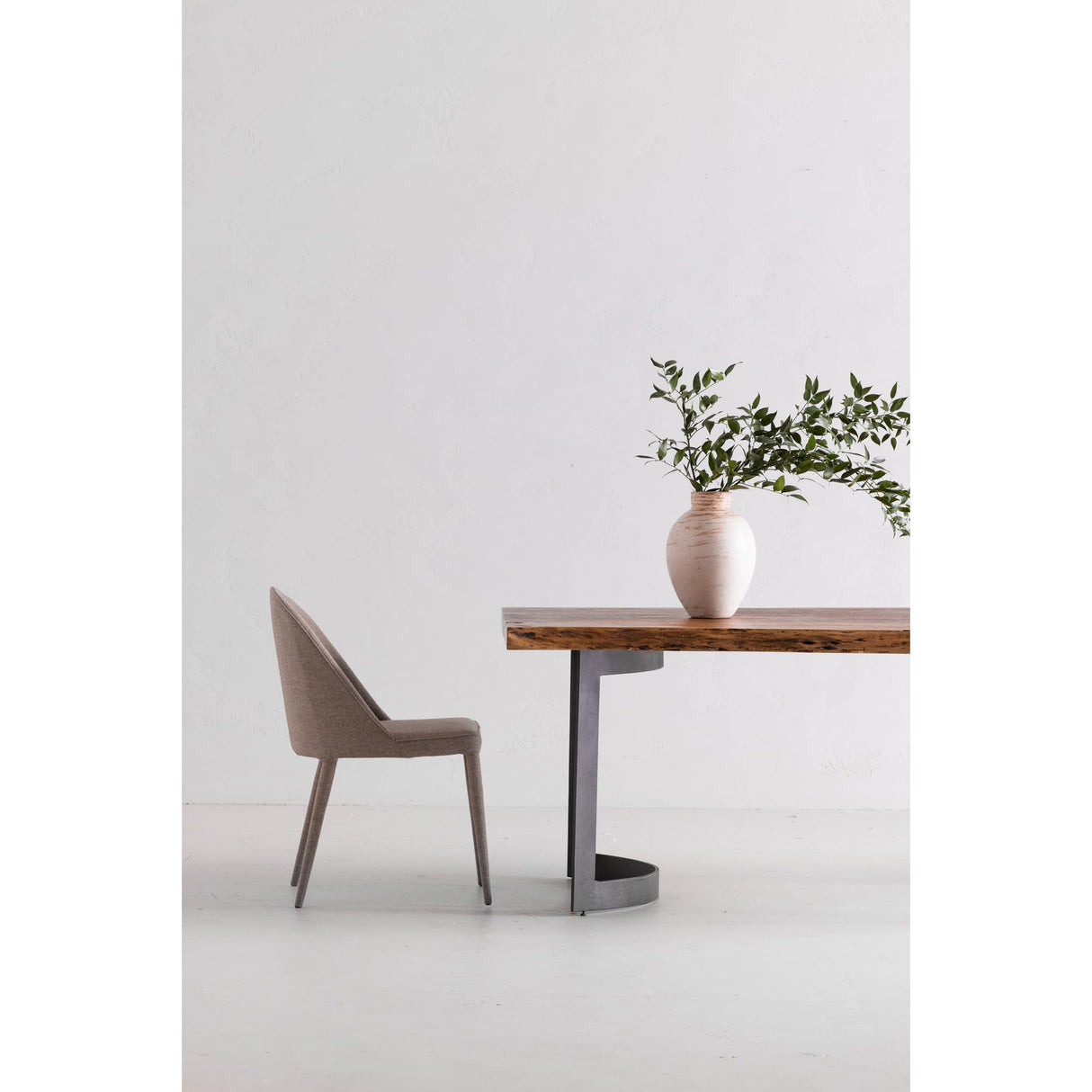 Bent Natural Large Dining Table by MOES at Eve Furniture