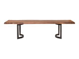 Bent Natural Large Dining Table by Moe's Home at Eve Furniture