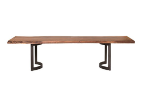 Bent Natural Large Dining Table by Moe's Home at Eve Furniture