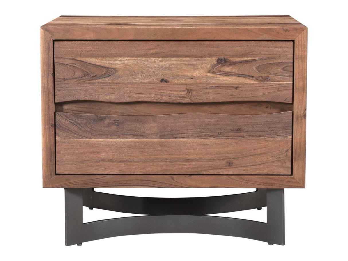 Bent Natural Nightstand by MOES at Eve Furniture
