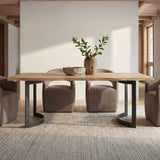 Bent Natural Oak Extra Small Dining Table