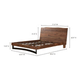 Bent Natural Queen Bed by MOES at Eve Furniture