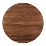 Bent Natural Round Dining Table by Moe's Home at Eve Furniture