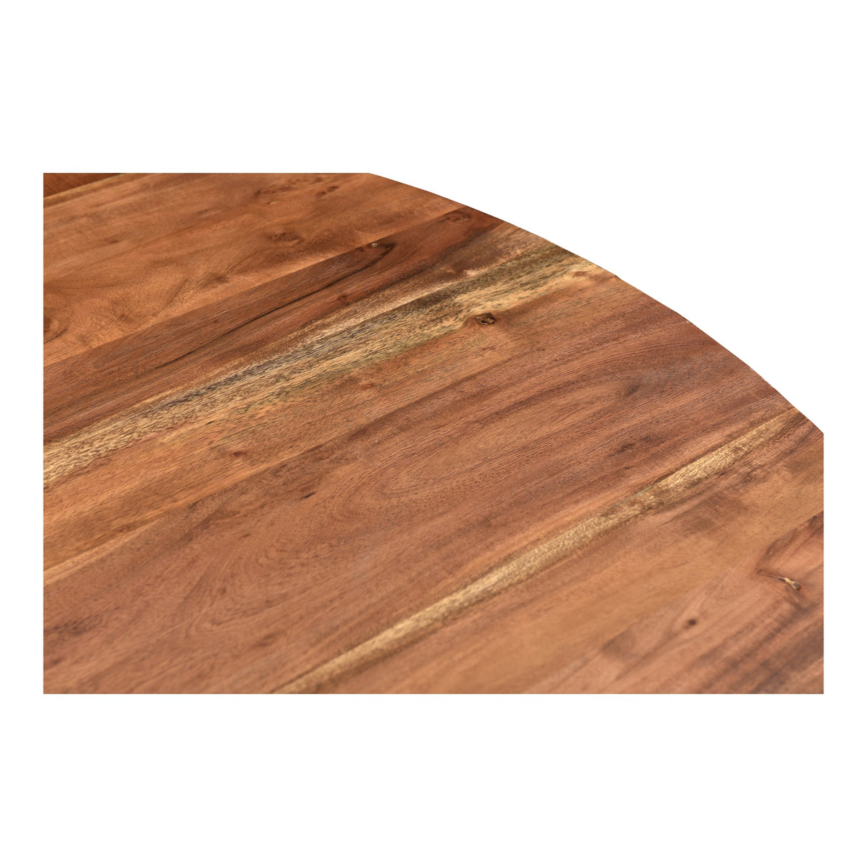 Bent Natural Round Dining Table by Moe's Home at Eve Furniture