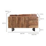 Bent Natural Sideboard by Moe's Home at Eve Furniture