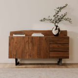 Bent Natural Sideboard by Moe's Home at Eve Furniture