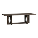 Bentley Brown Rectangle Dining Table by Crestview at Eve Furniture