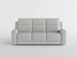 Benton Light Gray 2-Piece Double Reclining Set by Homelegance at Eve Furniture