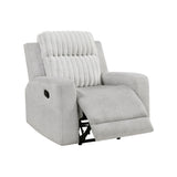 Benton Light Gray Double Reclining Living Room Set by Homelegance at Eve Furniture