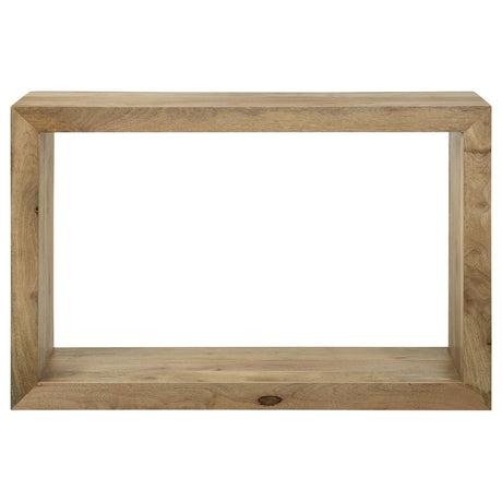 Benton Natural Rectangular Solid Wood Sofa Table by Coaster at Eve Furniture