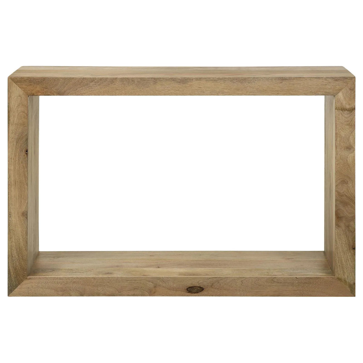 Benton Natural Rectangular Solid Wood Sofa Table by Coaster at Eve Furniture