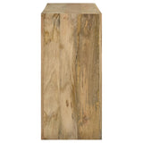 Benton Natural Rectangular Solid Wood Sofa Table by Coaster at Eve Furniture