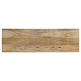 Benton Natural Rectangular Solid Wood Sofa Table by Coaster at Eve Furniture