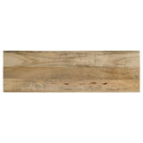 Benton Natural Rectangular Solid Wood Sofa Table by Coaster at Eve Furniture