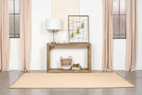 Benton Natural Rectangular Solid Wood Sofa Table by Coaster at Eve Furniture