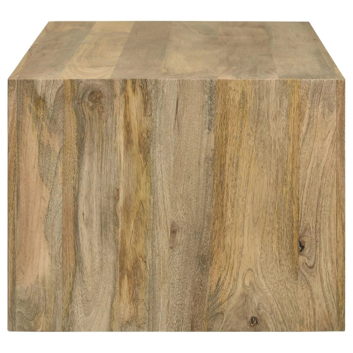 Benton Rectangular Solid Wood Coffee Table Natural by Coaster at Eve Furniture
