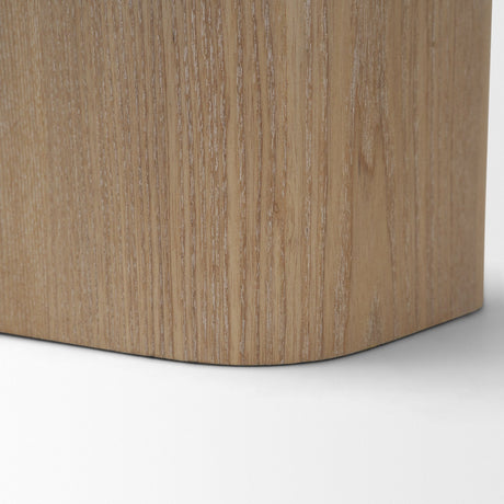Benton White-Washed Wood w/ Brass Handle Decorative Box Set by Mercana at Eve Furniture