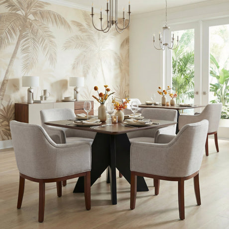 Berbera Gray Dining Chair by Zuomod at Eve Furniture