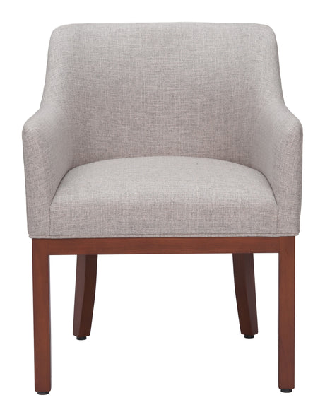 Berbera Gray Dining Chair by Zuomod at Eve Furniture