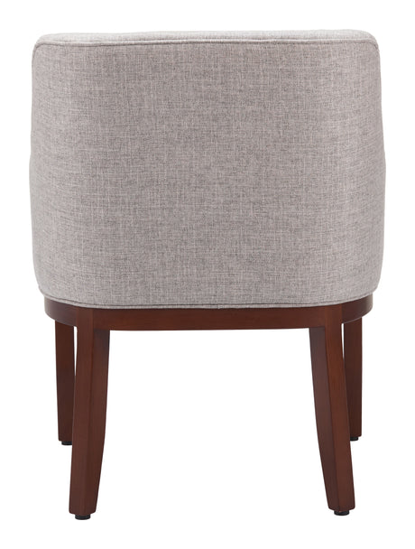 Berbera Gray Dining Chair by Zuomod at Eve Furniture