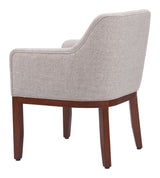Berbera Gray Dining Chair by Zuomod at Eve Furniture