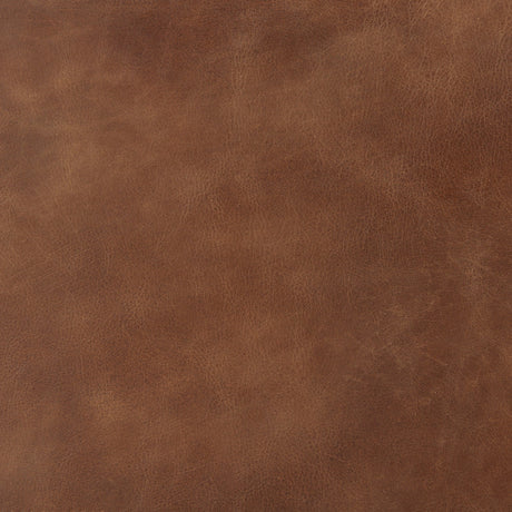 Berbick Medium Brown Leather w/ Iron Frame Bar Stool by Mercana at Eve Furniture