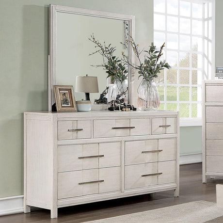 Berenice White Dresser by Furniture of America at Eve Furniture