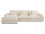 Berga Oat Left Sectional by Moe's Home at Eve Furniture