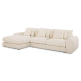 Berga Oat Left Sectional by Moe's Home at Eve Furniture