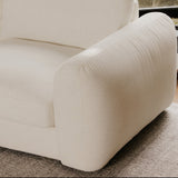 Berga Oat Left Sectional by Moe's Home at Eve Furniture