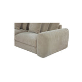 Berga Pebble Left Sectional by Moe's Home at Eve Furniture