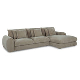Berga Pebble Right Sectional by Moe's Home at Eve Furniture