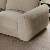 Berga Pebble Right Sectional by Moe's Home at Eve Furniture