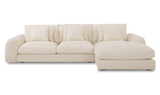 Berga Sectiona Oat by Moe's Home at Eve Furniture