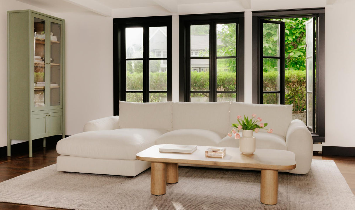 Berga Sectiona Oat by Moe's Home at Eve Furniture