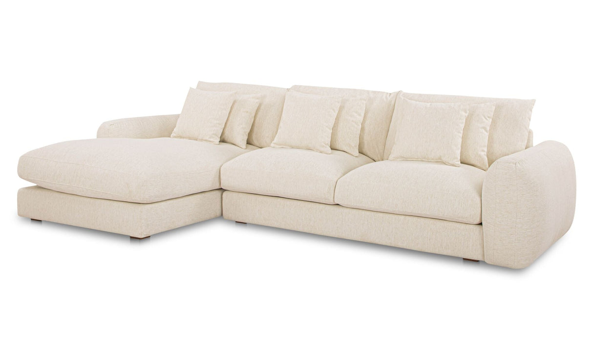 Berga Sectiona Oat by Moe's Home at Eve Furniture