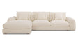Berga Sectiona Oat by Moe's Home at Eve Furniture