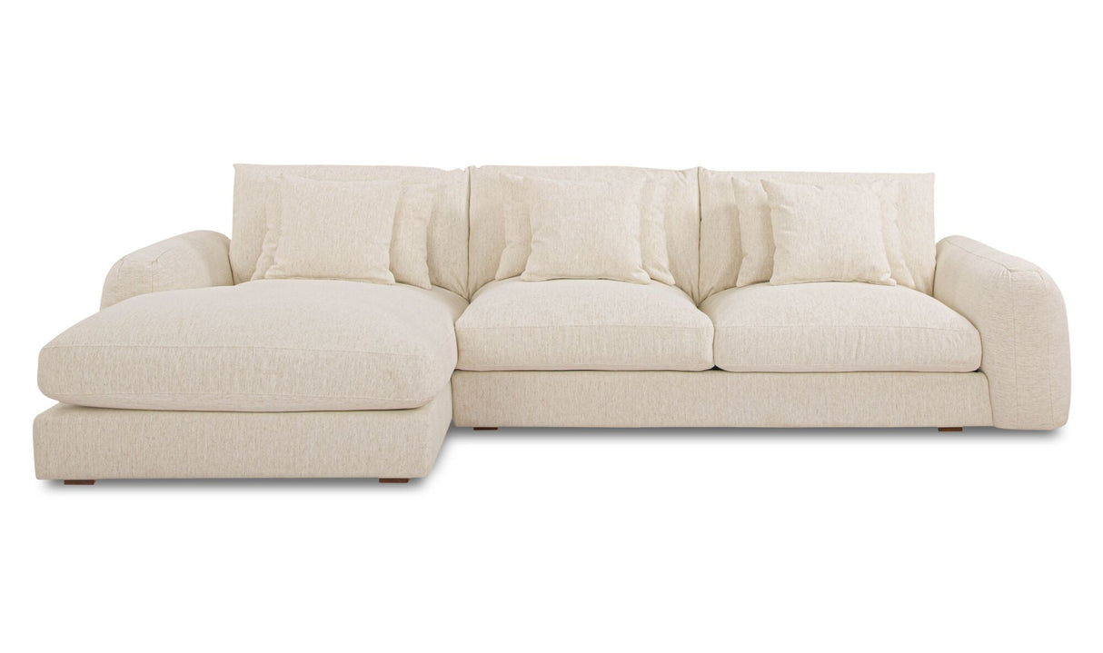 Berga Sectiona Oat by Moe's Home at Eve Furniture