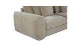 Berga Sectional Pebble by Moe's Home at Eve Furniture