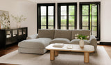 Berga Sectional Pebble by Moe's Home at Eve Furniture