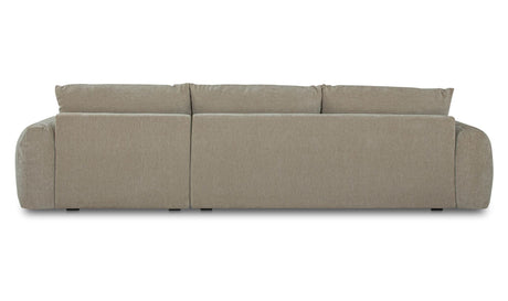Berga Sectional Pebble by Moe's Home at Eve Furniture