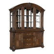 Bergen Dark Oak Buffet & Hutch by Homelegance at Eve Furniture
