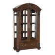 Bergen Dark Oak Curio by Homelegance at Eve Furniture