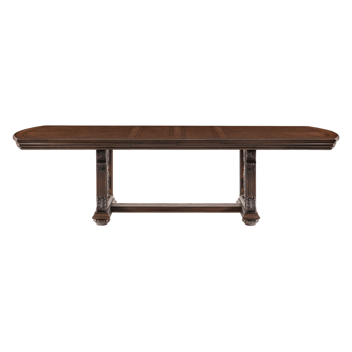 Bergen Dark Oak Dining Table by Homelegance at Eve Furniture