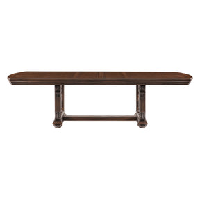 Bergen Dark Oak Dining Table by Homelegance at Eve Furniture
