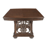 Bergen Dark Oak Dining Table by Homelegance at Eve Furniture