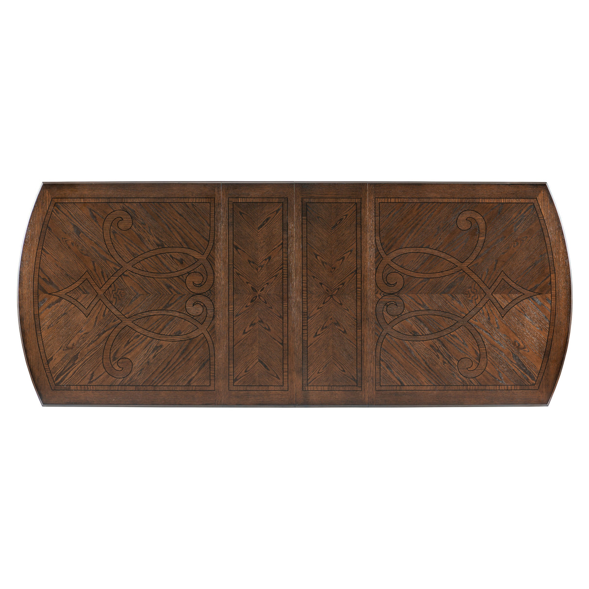 Bergen Dark Oak Dining Table by Homelegance at Eve Furniture