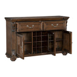 Bergen Dark Oak Server by Homelegance at Eve Furniture